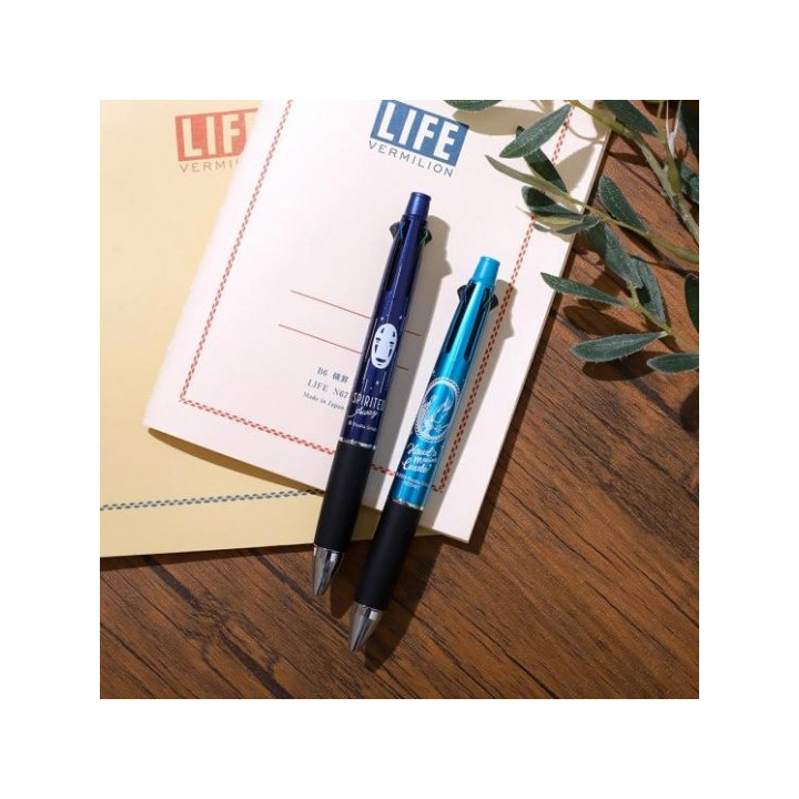 Stylo Bille 4 couleurs Bleu - Le Château ambulant