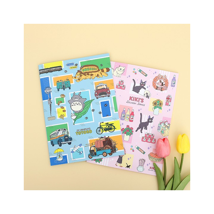 Carnet de notes Véhicules 18,2×25,7 cm - Mon Voisin Totoro