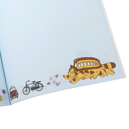 Notebook Vehicles 18,2×25,7 cm - My Neighbor Totoro