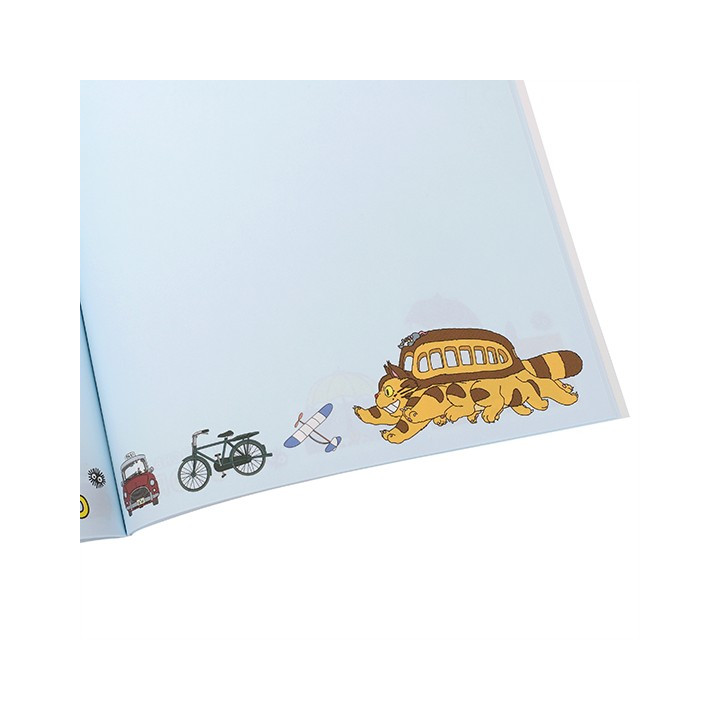 Carnet de notes Véhicules 18,2×25,7 cm - Mon Voisin Totoro