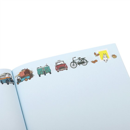 Notebook Vehicles 18,2×25,7 cm - My Neighbor Totoro