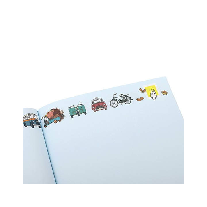 Carnet de notes Véhicules 18,2×25,7 cm - Mon Voisin Totoro