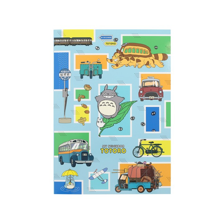 Carnet de notes Véhicules 18,2×25,7 cm - Mon Voisin Totoro
