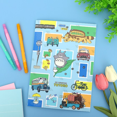 Notebook Vehicles 18,2×25,7 cm - My Neighbor Totoro