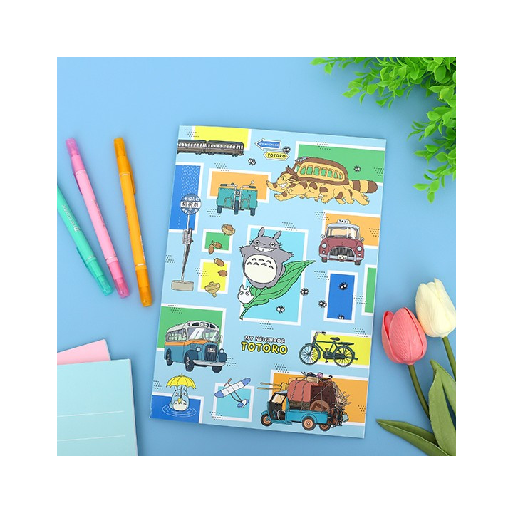 Carnet de notes Véhicules 18,2×25,7 cm - Mon Voisin Totoro