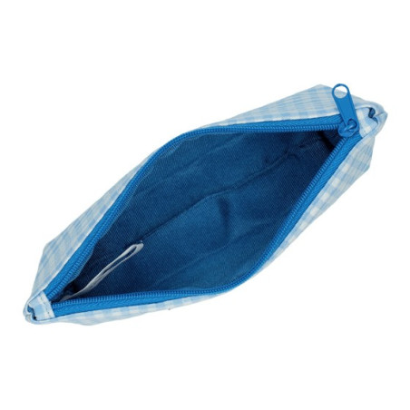 Blue checkered Pencil case - My Neighbor Totoro