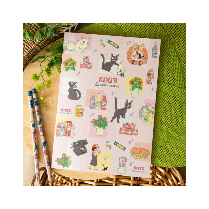 Carnet de notes Jiji & Kiki Shopping 18,2×25,7 cm - Kiki La Petite So