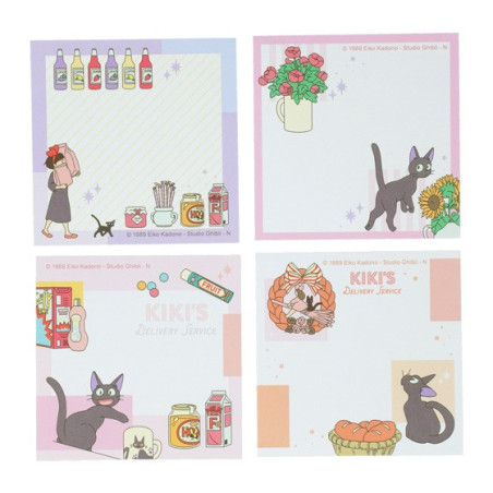Memo Set Jiji & Kiki Shopping - Kiki's Delivery Service