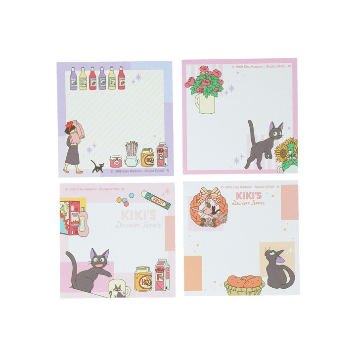 Bloc mémo Jiji & Kiki Shopping - Kiki La Petite Sorcière