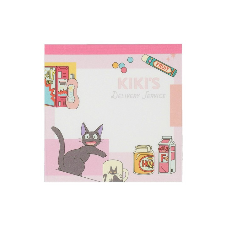 Bloc mémo Jiji & Kiki Shopping - Kiki La Petite Sorcière