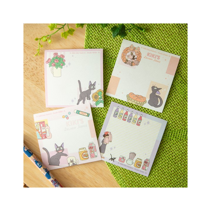 Bloc mémo Jiji & Kiki Shopping - Kiki La Petite Sorcière