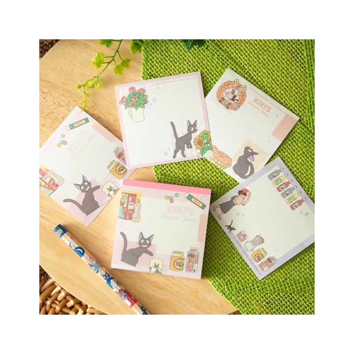 Bloc mémo Jiji & Kiki Shopping - Kiki La Petite Sorcière