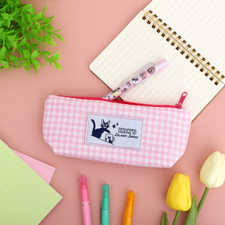 Trousse rose à carreaux - Kiki La Petite Sorcière
