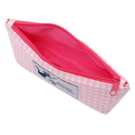 Trousse rose à carreaux - Kiki La Petite Sorcière