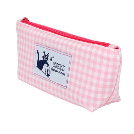 Trousse rose à carreaux - Kiki La Petite Sorcière