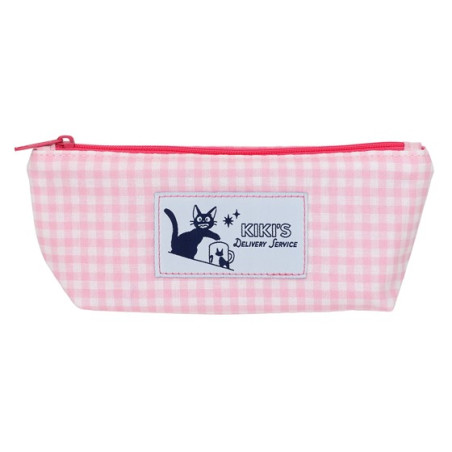 Trousse rose à carreaux - Kiki La Petite Sorcière