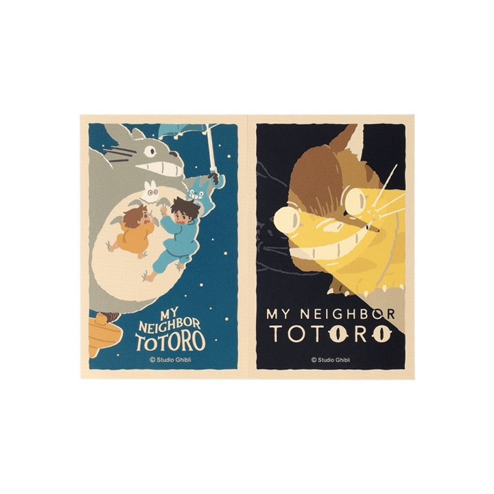 Stickers rétro Chatbus & Totoro volant - Mon Voisin Totoro