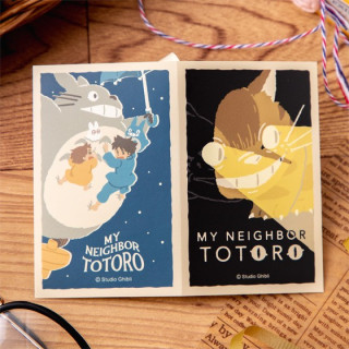 Retro Stickers Catbus & Flying Totoro - My Neighbor Totoro