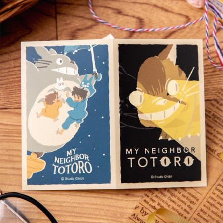 Stickers rétro Chatbus & Totoro volant - Mon Voisin Totoro