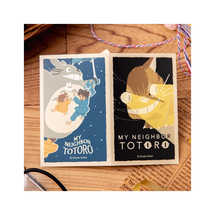 Stickers rétro Chatbus & Totoro volant - Mon Voisin Totoro