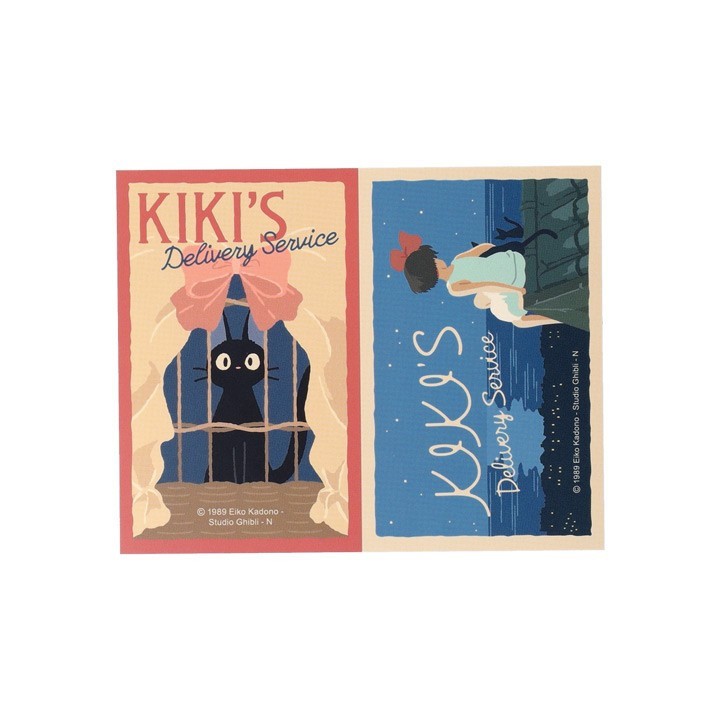 Stickers rétro Kiki & Jiji - Kiki La Petite Sorcière