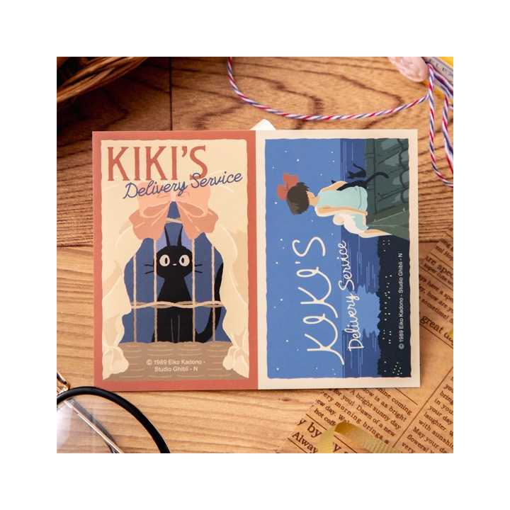 Stickers rétro Kiki & Jiji - Kiki La Petite Sorcière