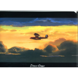 Chemise A4 Savoia au crépuscule - Porco Rosso