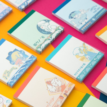 Collection of 24 Mini Memo Set -  Studio Ghibli