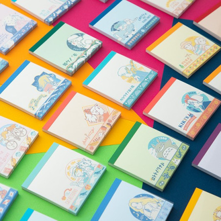 Collection of 24 Mini Memo Set -  Studio Ghibli