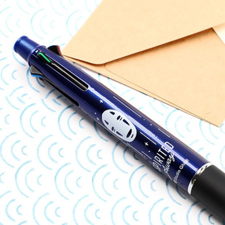 Stylo Bille 4 couleurs Bleu - Le Voyage de Chihiro
