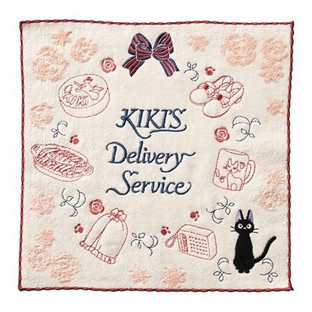MINI SERVIETTE JIJI MERCI - KIKI LA PETITE SORCIÈRE