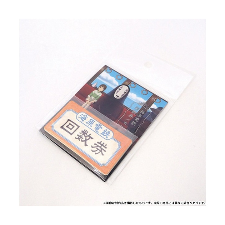 Mini Bloc-Note Chihiro Ticket De Train - Le Voyage De Chihiro 