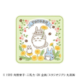 MINI SERVIETTE TOTORO PRINTEMPS - MON VOISIN TOTORO