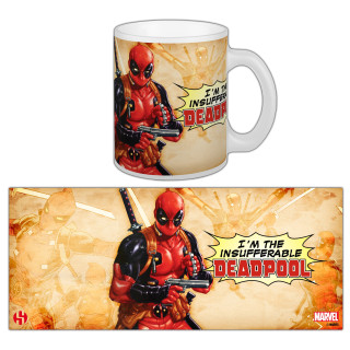 MARVEL MUG 05 "INSUFFERABLE" - DEADPOOL