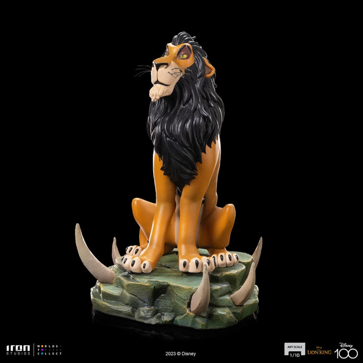 The Lion King - Scar art scale 1/10