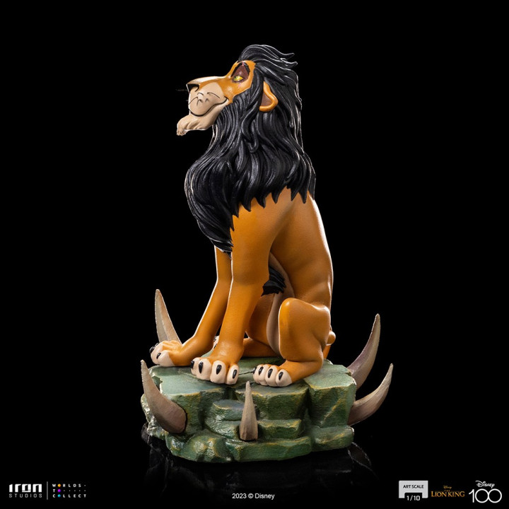 The Lion King - Scar art scale 1/10