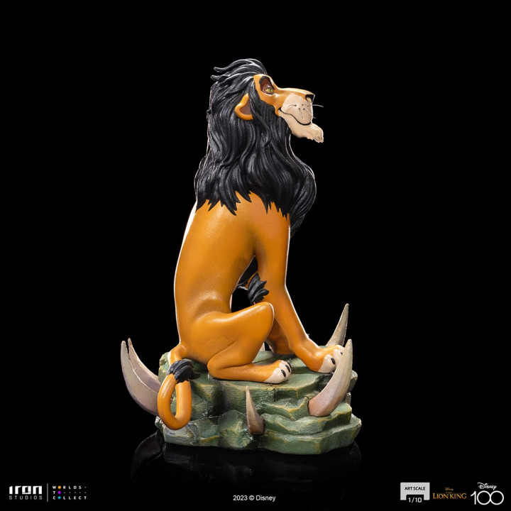 The Lion King - Scar art scale 1/10