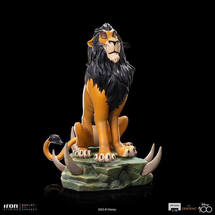 The Lion King - Scar art scale 1/10
