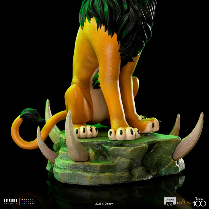 The Lion King - Scar art scale 1/10
