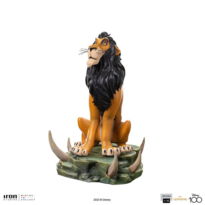 The Lion King - Scar art scale 1/10