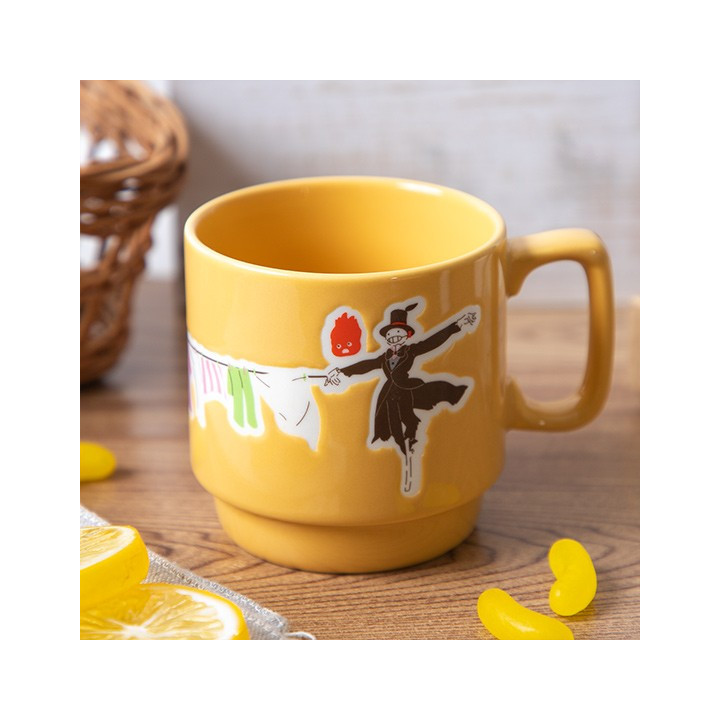 Mug couleur gauffré Grande lessive - Le Château ambulant