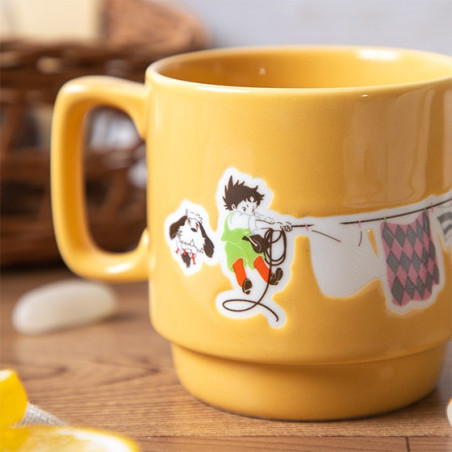 Mug couleur gauffré Grande lessive - Le Château ambulant