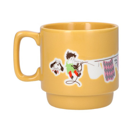 Mug couleur gauffré Grande lessive - Le Château ambulant