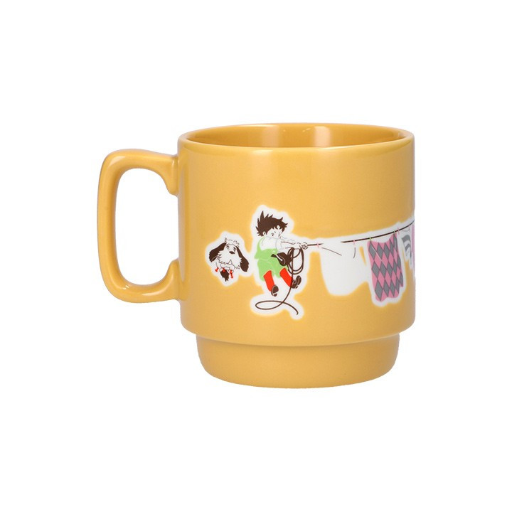 Mug couleur gauffré Grande lessive - Le Château ambulant