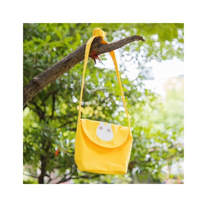Pochette jaune Totoro Blanc - Mon Voisin Totoro