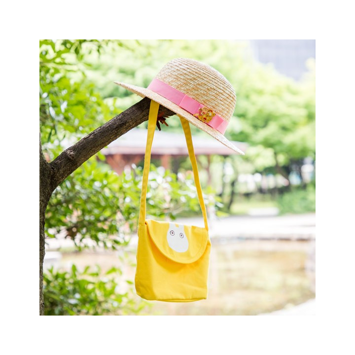 Pochette jaune Totoro Blanc - Mon Voisin Totoro