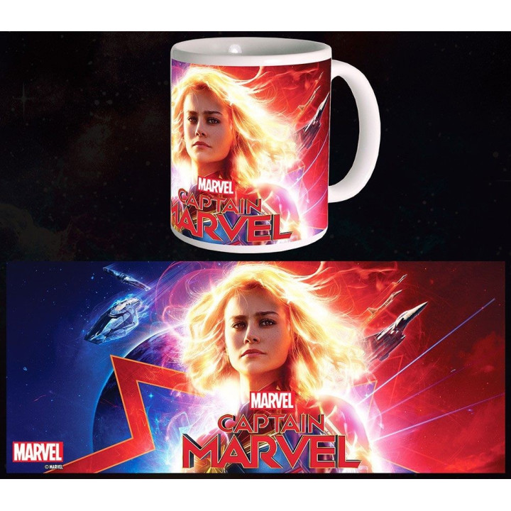 MARVEL MUG CAPTAIN MARVEL - GLOWING