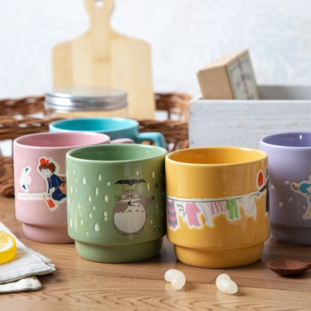 Mug couleur gauffré Totoro Parapluie - Mon Voisin Totoro