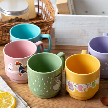 Mug couleur gauffré Totoro Parapluie - Mon Voisin Totoro