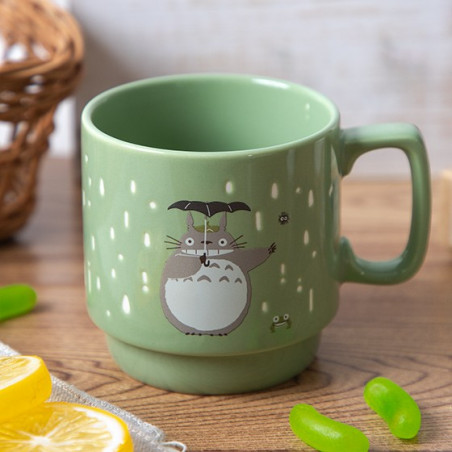 Mug couleur gauffré Totoro Parapluie - Mon Voisin Totoro
